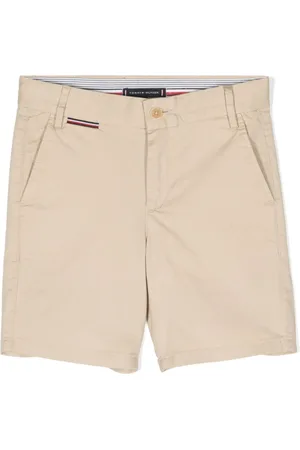 Tommy Hilfiger Twill-Shorts mit Logo-Stickerei