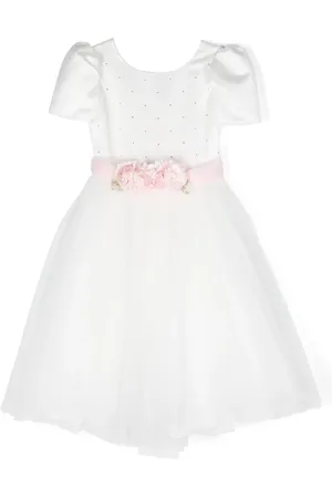 MONNALISA Kleid mit Blumenapplikation