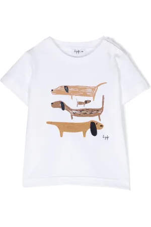 Il gufo T-Shirt mit Hunde-Print
