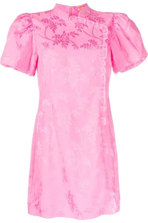 KITRI Philippa Minikleid mit Jacquardmuster