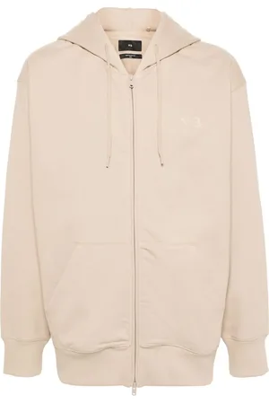 Y-3 Kapuzenjacke mit Logo-Print