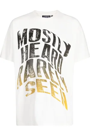 MOSTLY HEARD RARELY SEEN Faded Warped T-Shirt