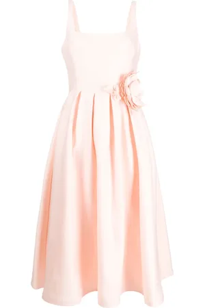 Marchesa Notte Midikleid mit Blumenmuster