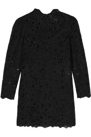 Isabel Marant Daphne Minikleid mit Lochstickerei