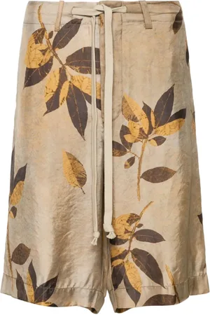 UMA WANG Shorts mit Äste-Print