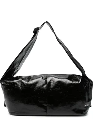SUNNEI Schultertasche mit Knitteroptik