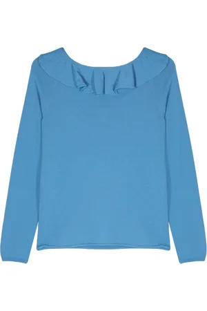 SEMICOUTURE Pullover mit Raffung