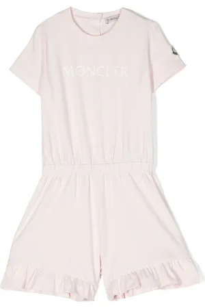 Moncler Strampler mit Logo-Print