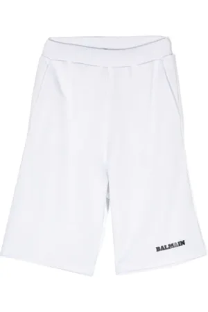 Balmain Jersey-Shorts mit Logo-Print