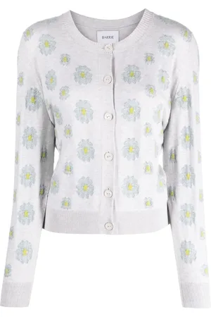 Barrie Cardigan mit Blumenstickerei