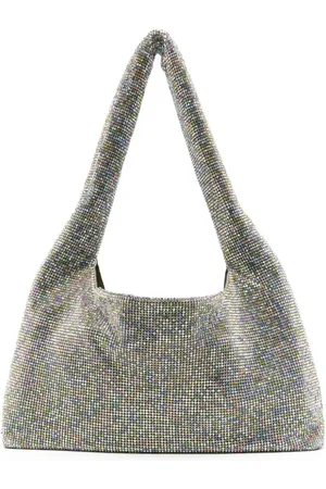 KARA Armpit Schultertasche mit Kristallen