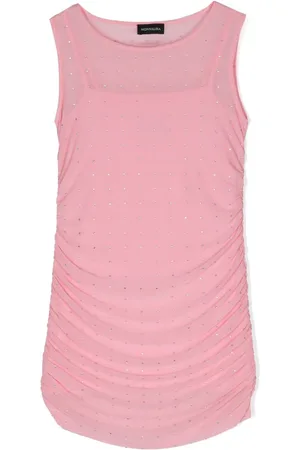 MONNALISA Drapiertes Kleid mit Strassverzierung