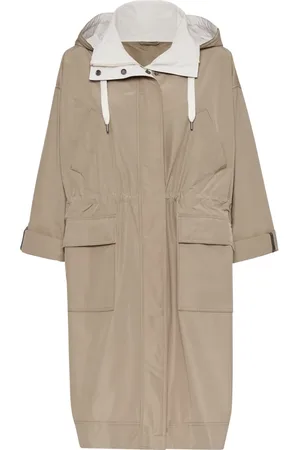 Brunello Cucinelli Parka mit Kordelzug