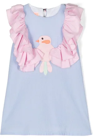 Wauw Capow by Bangbang Gerüschtes Chirping Kleid