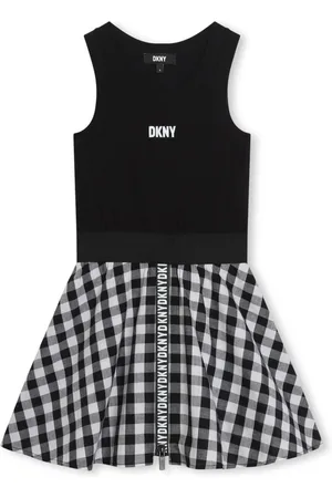 DKNY Kleid mit Logo-Print