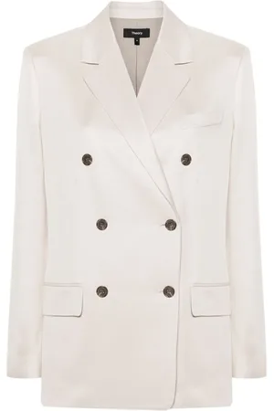 THEORY Blazer mit fallendem Revers