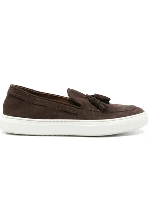 Fratelli Rossetti Wildleder-Segelschuhe mit Quasten