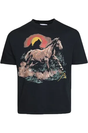 Rhude Santos T-Shirt mit grafischem Print