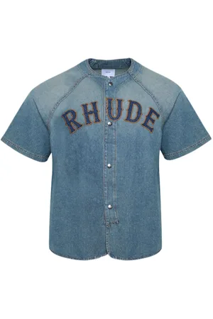 Rhude Baseball Jeanshemd