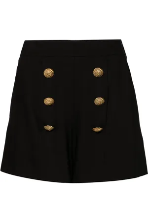 Balmain Klassische Shorts mit geprägten Knöpfen