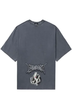 We11 Done T-Shirt mit Monster-Print