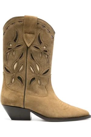 Isabel Marant Halbhohe Duerto Wildlederstiefel