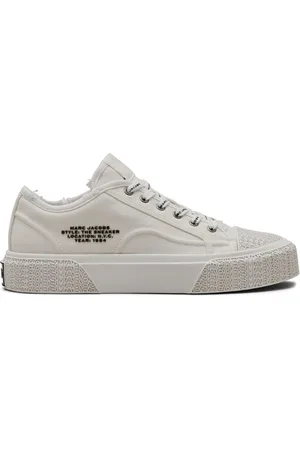 Marc Jacobs Distressed canvas sneakers