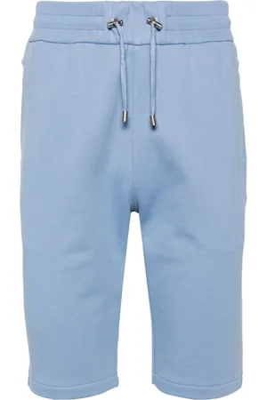 Balmain Shorts mit beflocktem Logo