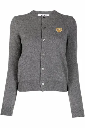 Comme des Garçons Cardigan mit Herz-Patch