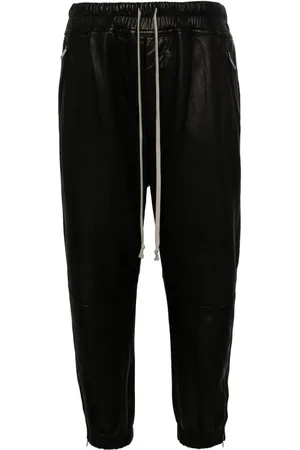 Rick Owens Cropped-Hose aus Leder