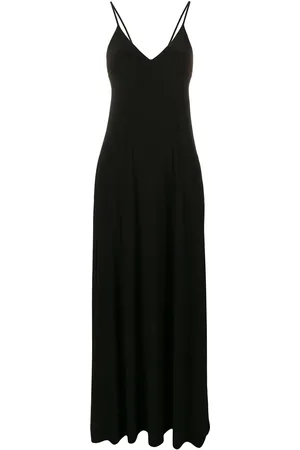 Norma Kamali Maxikleid mit V-Ausschnitt
