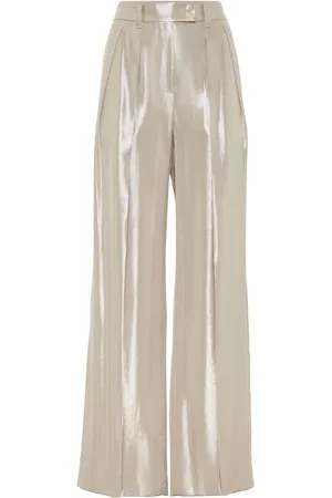 Brunello Cucinelli Wide-Leg-Hose mit Bundfalten