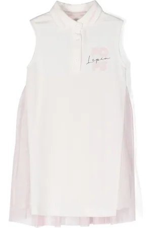 Lapin House Kleid mit Tüll-Overlay