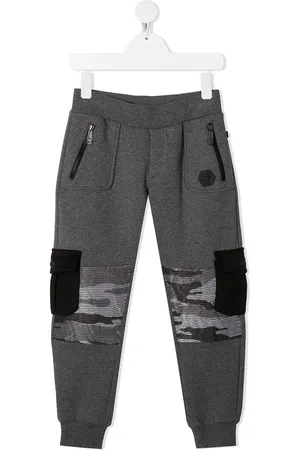 Philipp Plein Jogginghose mit Camouflage-Einsätzen