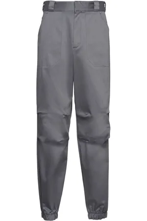 Prada Straight-Leg-Hose mit Logo