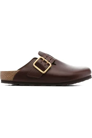 Birkenstock Boston leather clogs