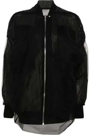 Rick Owens Mantel mit Tüll