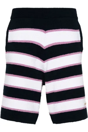 Marni Frottee-Shorts mit Logo-Applikation