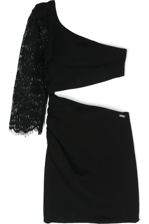 MONNALISA Asymmetrisches Kleid mit Cut-Outs