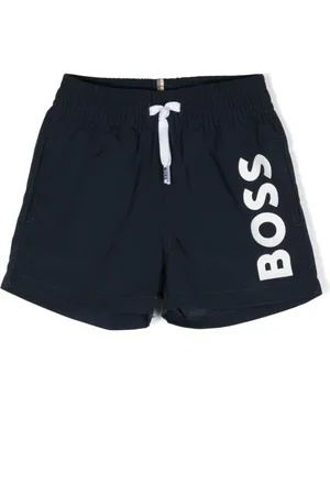 HUGO BOSS Badeshorts mit Logo-Print