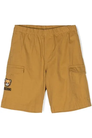 Moschino Cargo-Shorts mit Teddy-Patch