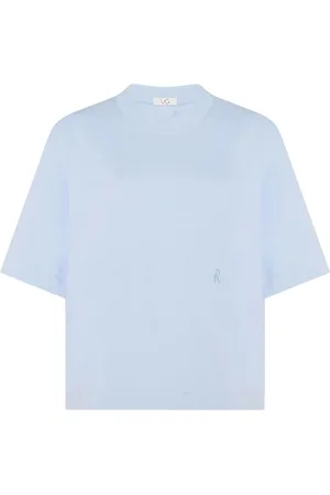 ROSETTA GETTY X Violet Getty T-Shirt mit Logo-Stickerei