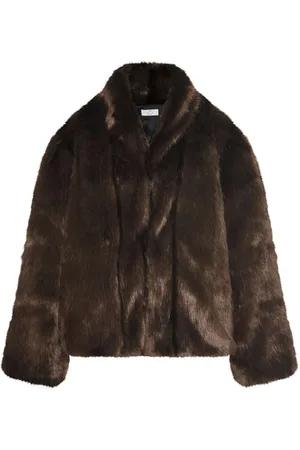ROSETTA GETTY X Violet Getty Jacke aus Faux Fur