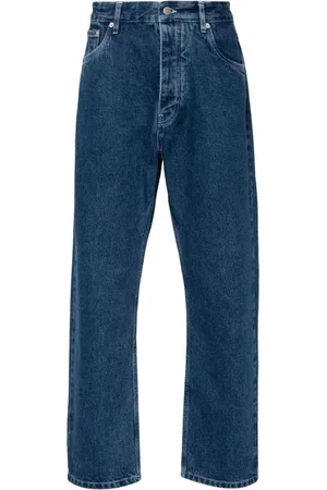 STUDIO NICHOLSON Tief sitzende Straight-Leg-Jeans