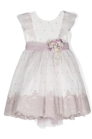 Amaya Kleid aus Tüll mit Blumenapplikation