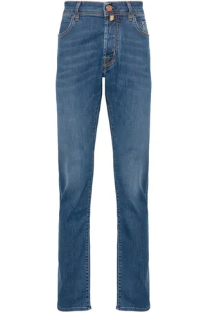 Jacob Cohen Tief sitzende Bard Slim-Fit-Jeans