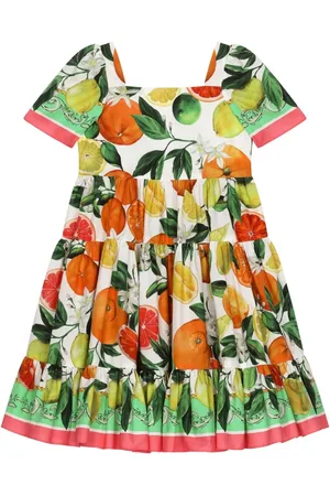 Dolce & Gabbana Kleid mit Lemon & -Print
