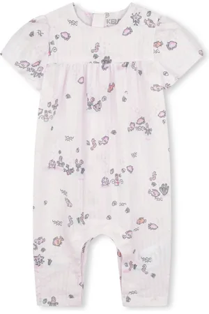 Kenzo Strampler mit grafischem Print