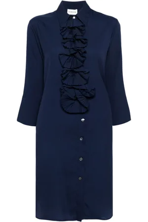 P.A.R.O.S.H. Kleid mit Rüschendetail
