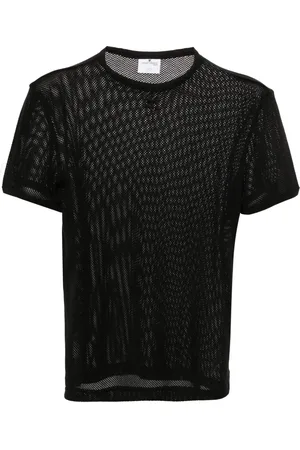Courrèges T-Shirt aus Mesh